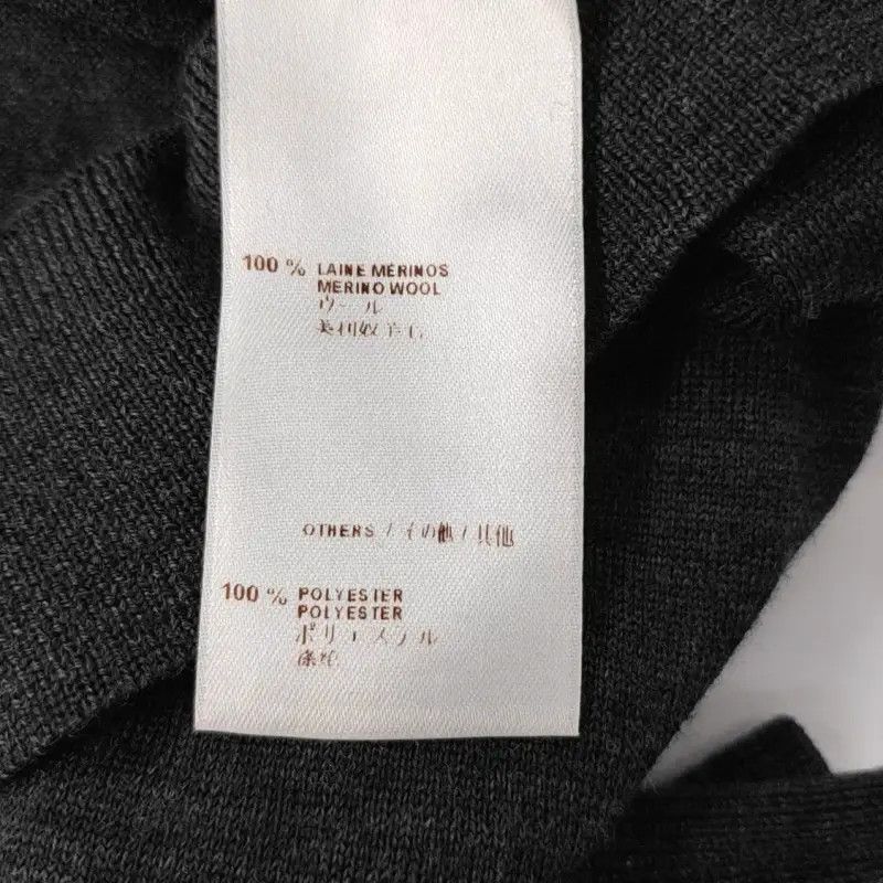 Louis Vuitton Louis Vuitton Gray Wool Long Sleeve Cardigan 0089 Size XS / US 0-2 / IT 36-38 - 3 Thumbnail
