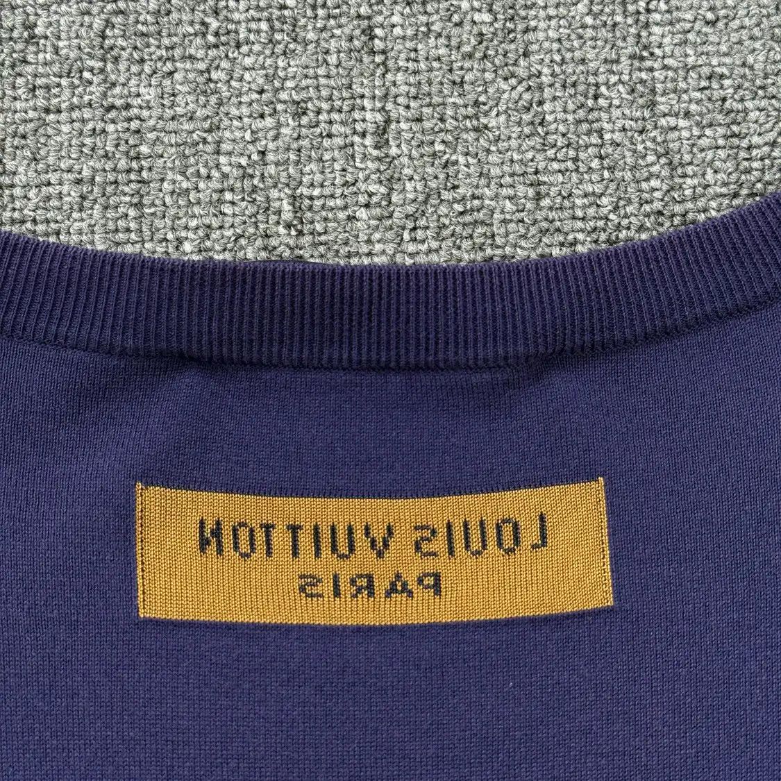 Louis Vuitton Louis Vuitton Purple Cotton Tee for Men 0089 Size US L / EU 52-54 / 3 - 7 Thumbnail