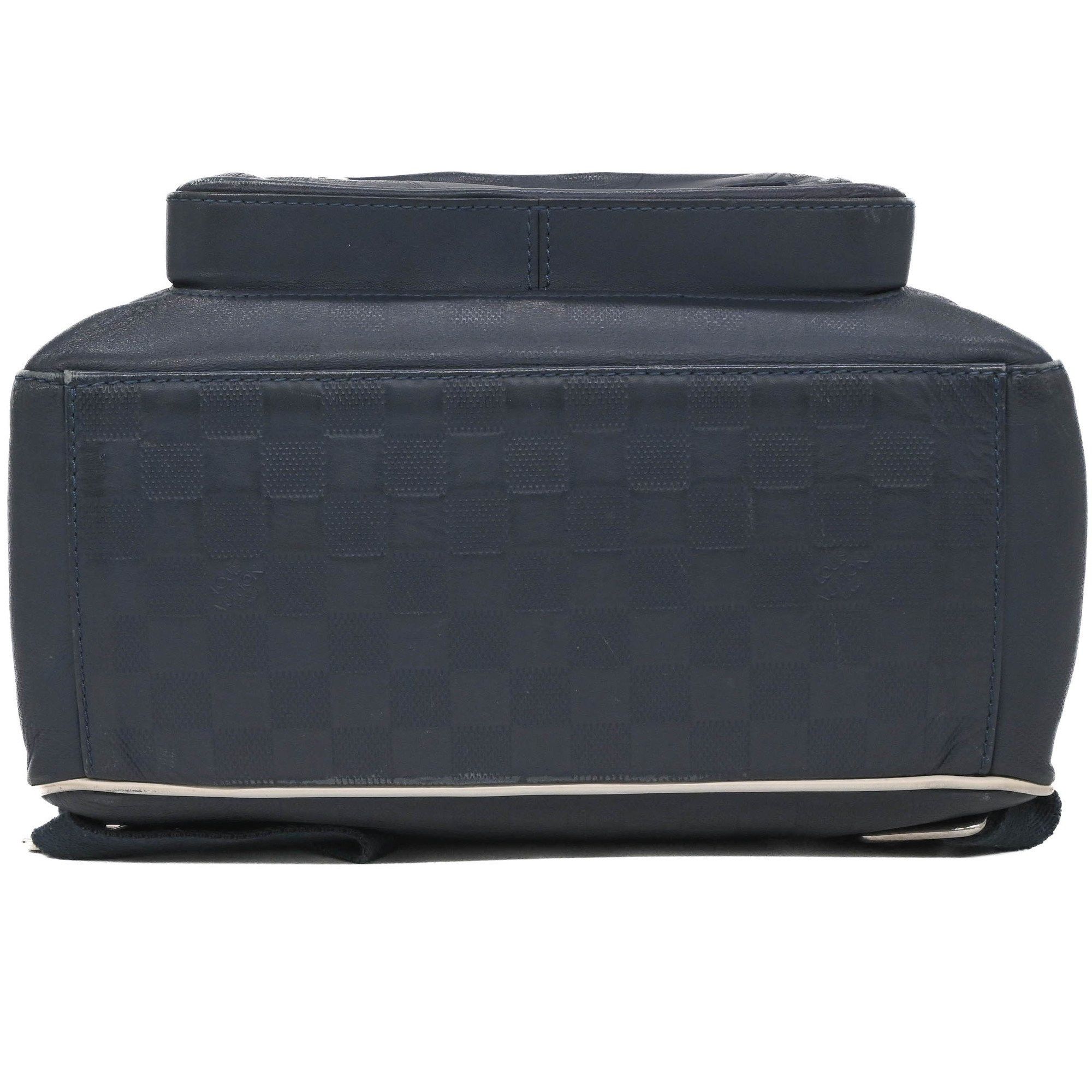 Louis Vuitton LOUIS VUITTON Josh Damier Infini Backpack Daypack Towa Riga Women's LV Cup Navy N41613 DR0196 Size ONE SIZE - 5 Thumbnail