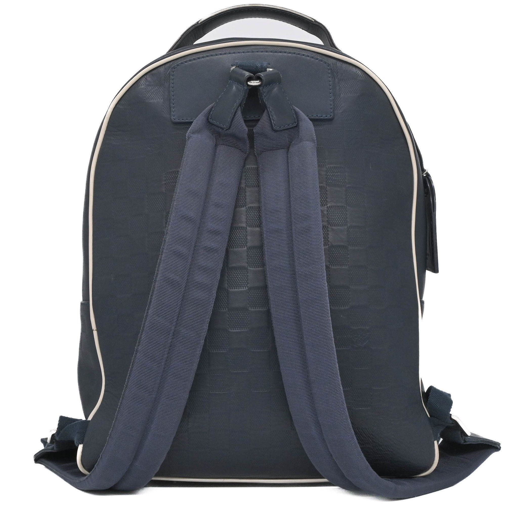 Louis Vuitton LOUIS VUITTON Josh Damier Infini Backpack Daypack Towa Riga Women's LV Cup Navy N41613 DR0196 Size ONE SIZE - 2 Thumbnail