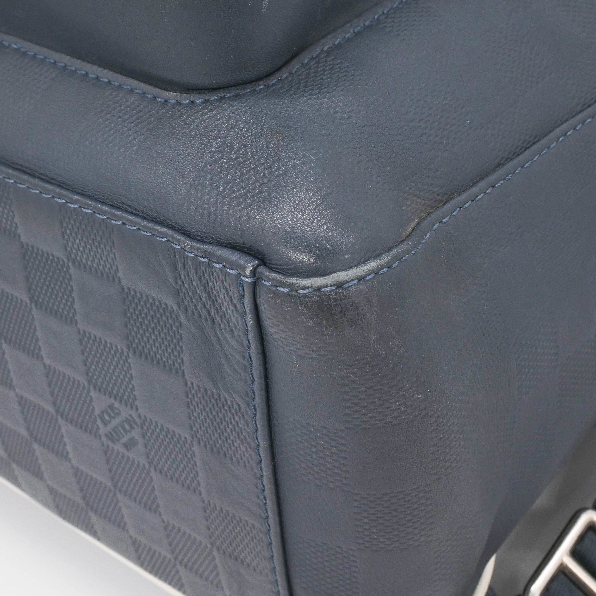 Louis Vuitton LOUIS VUITTON Josh Damier Infini Backpack Daypack Towa Riga Women's LV Cup Navy N41613 DR0196 Size ONE SIZE - 12 Thumbnail