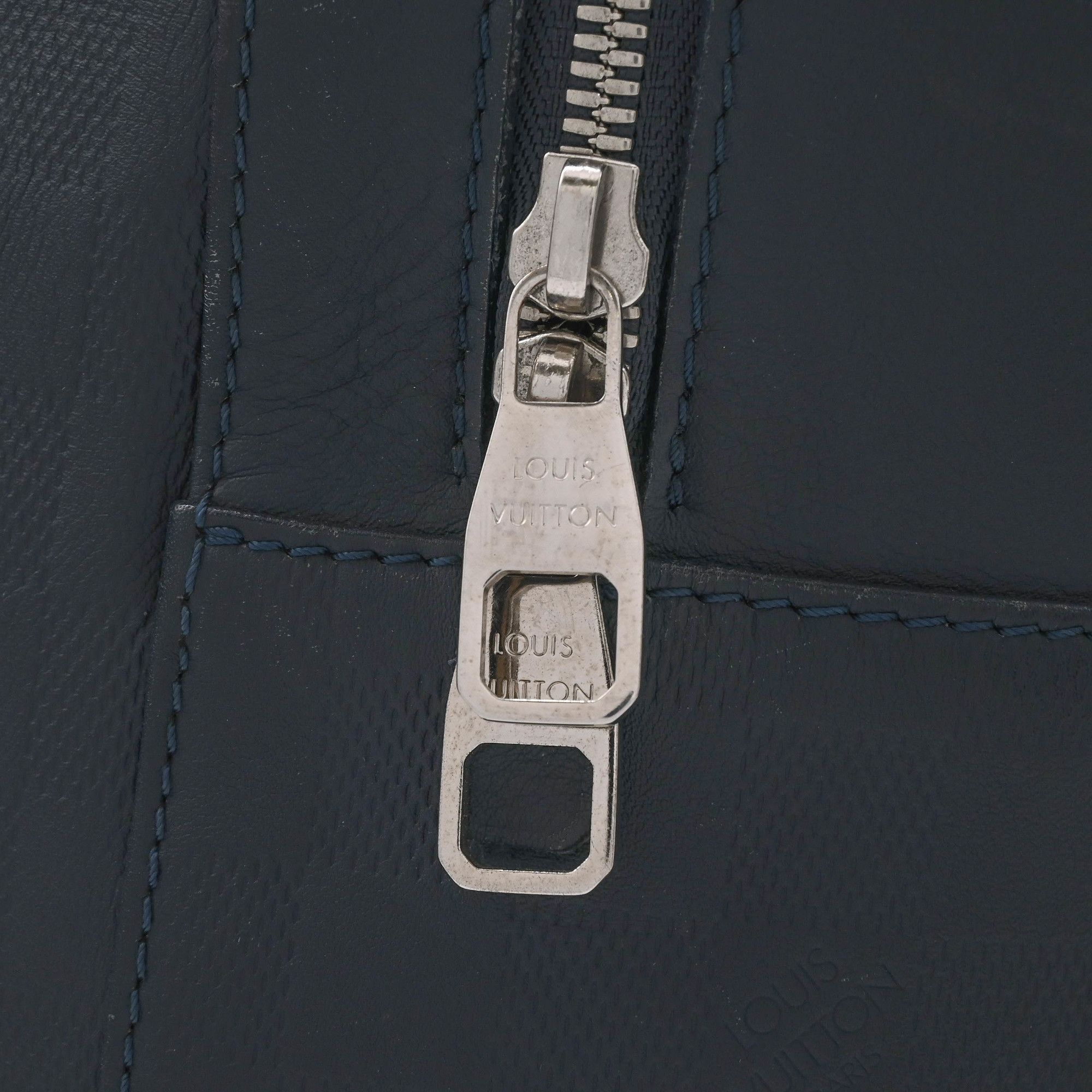 Louis Vuitton LOUIS VUITTON Josh Damier Infini Backpack Daypack Towa Riga Women's LV Cup Navy N41613 DR0196 Size ONE SIZE - 9 Thumbnail