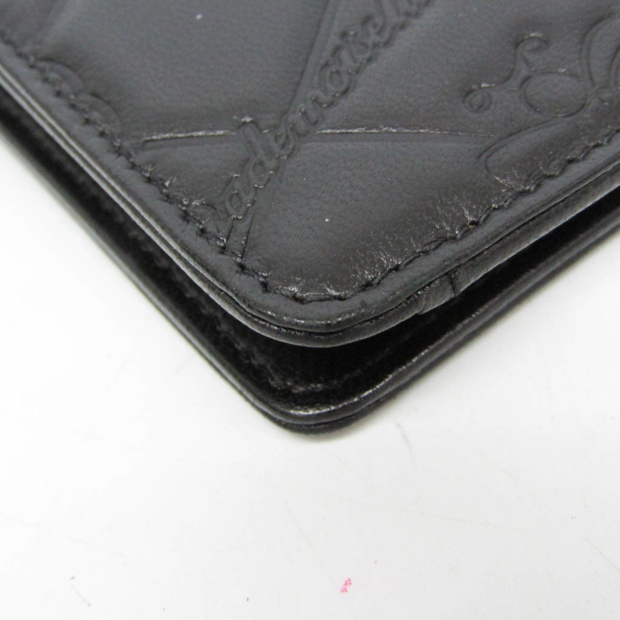 Chanel Chanel Symbol Charm Women's Leather Long Wallet (bi-fold) Black Size ONE SIZE - 7 Thumbnail
