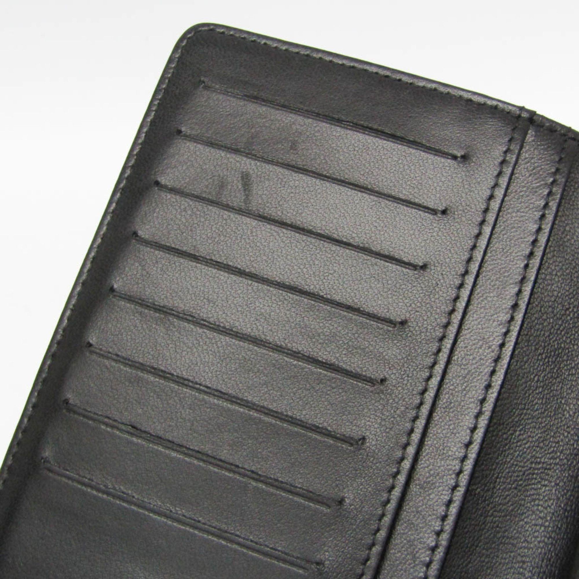Chanel Chanel Symbol Charm Women's Leather Long Wallet (bi-fold) Black Size ONE SIZE - 10 Thumbnail