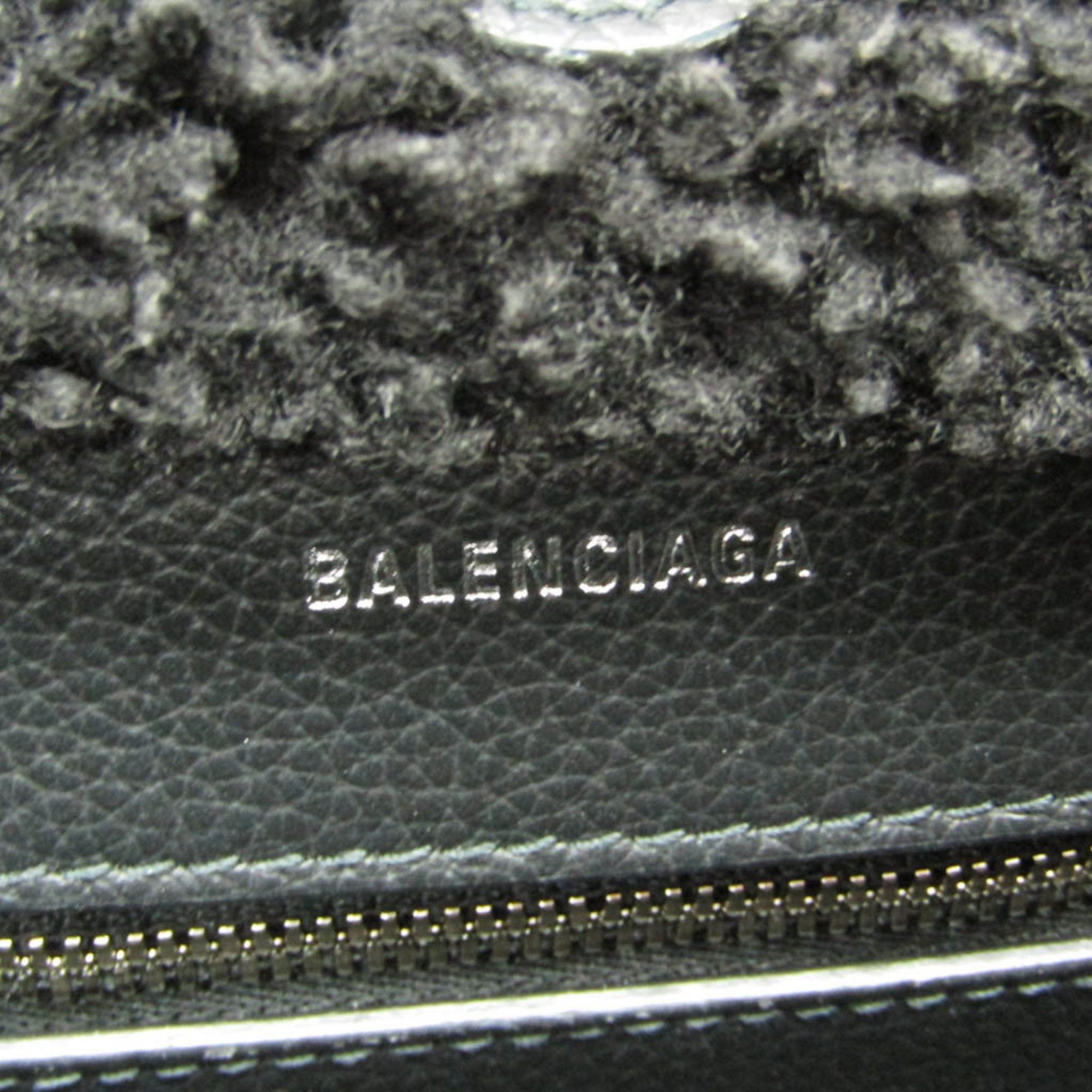 Balenciaga Balenciaga Everyday XS North South 672793 Women's Leather,Polyester Tote Bag Black Size ONE SIZE - 11 Thumbnail