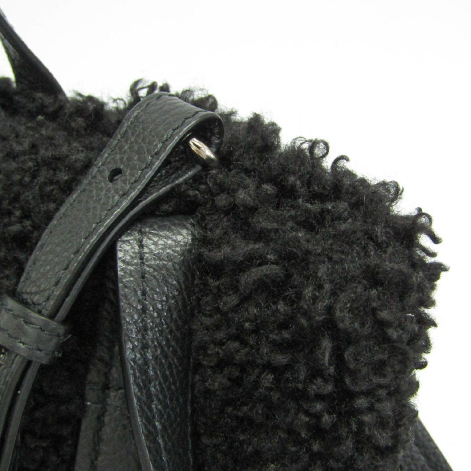 Balenciaga Balenciaga Everyday XS North South 672793 Women's Leather,Polyester Tote Bag Black Size ONE SIZE - 6 Thumbnail