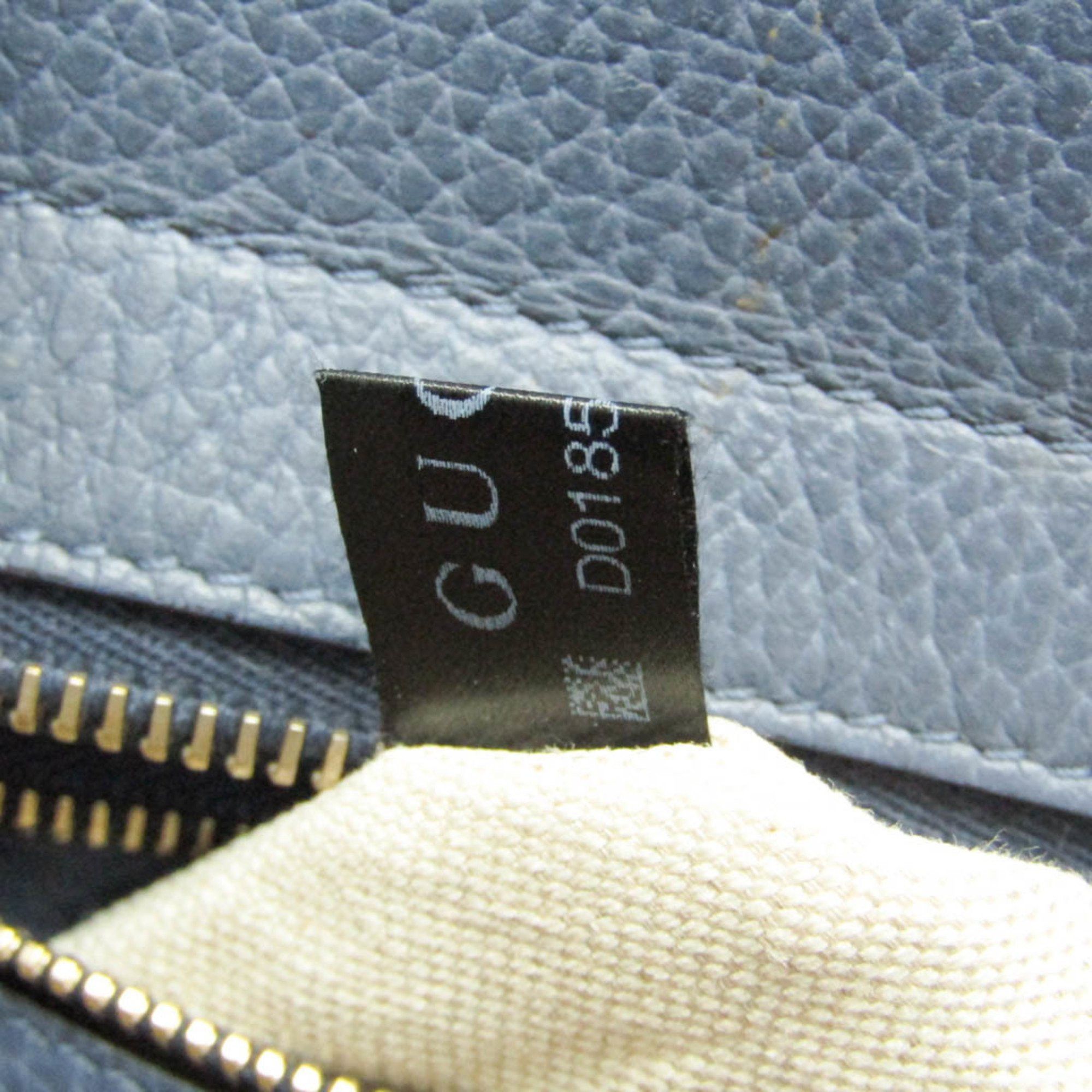 Gucci Gucci Swing 368827 Women's Leather Handbag,Shoulder Bag Blue Size ONE SIZE - 16 Thumbnail