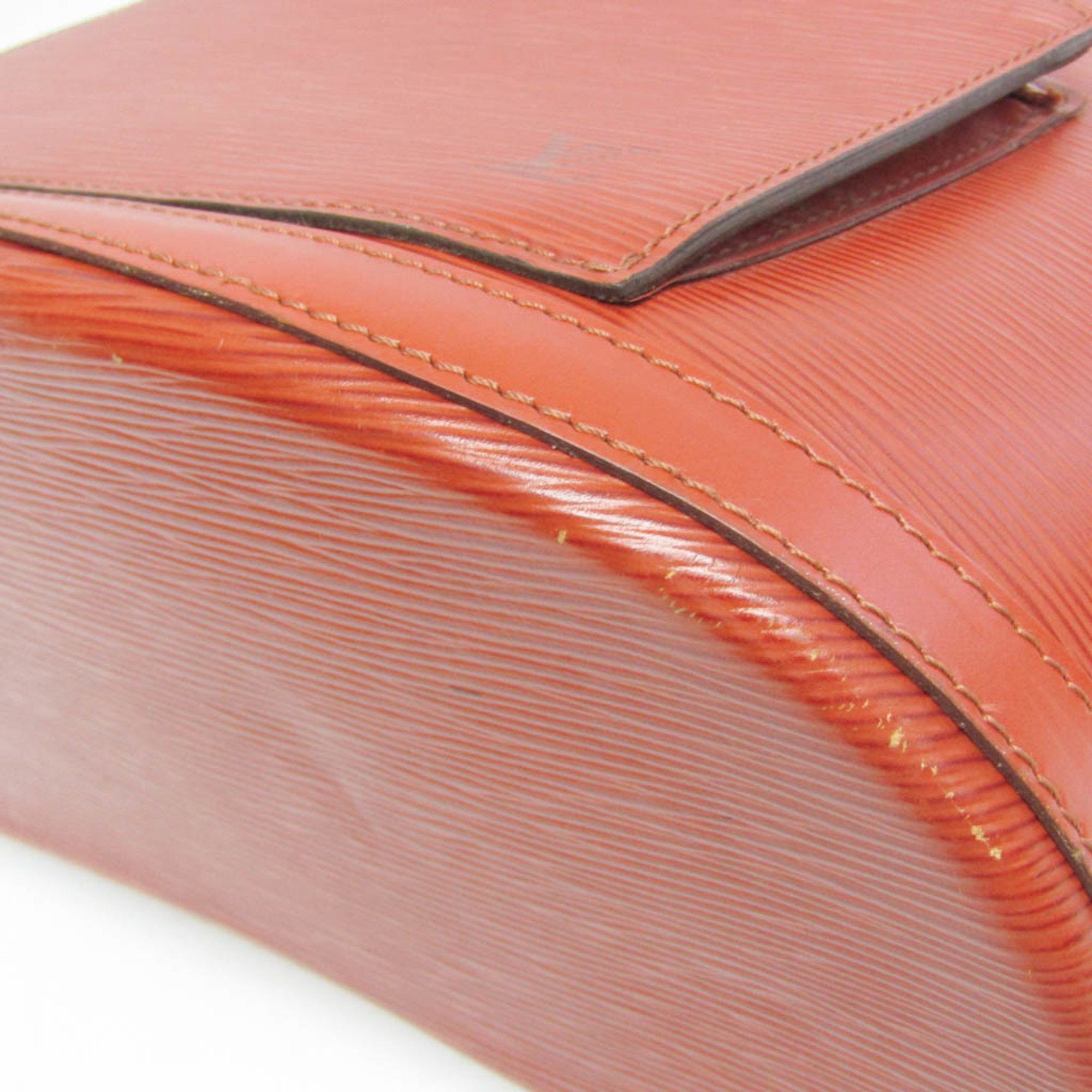 Louis Vuitton Louis Vuitton Epi Gobelin M52293 Women's Backpack Kenyan Brown Size ONE SIZE - 7 Thumbnail