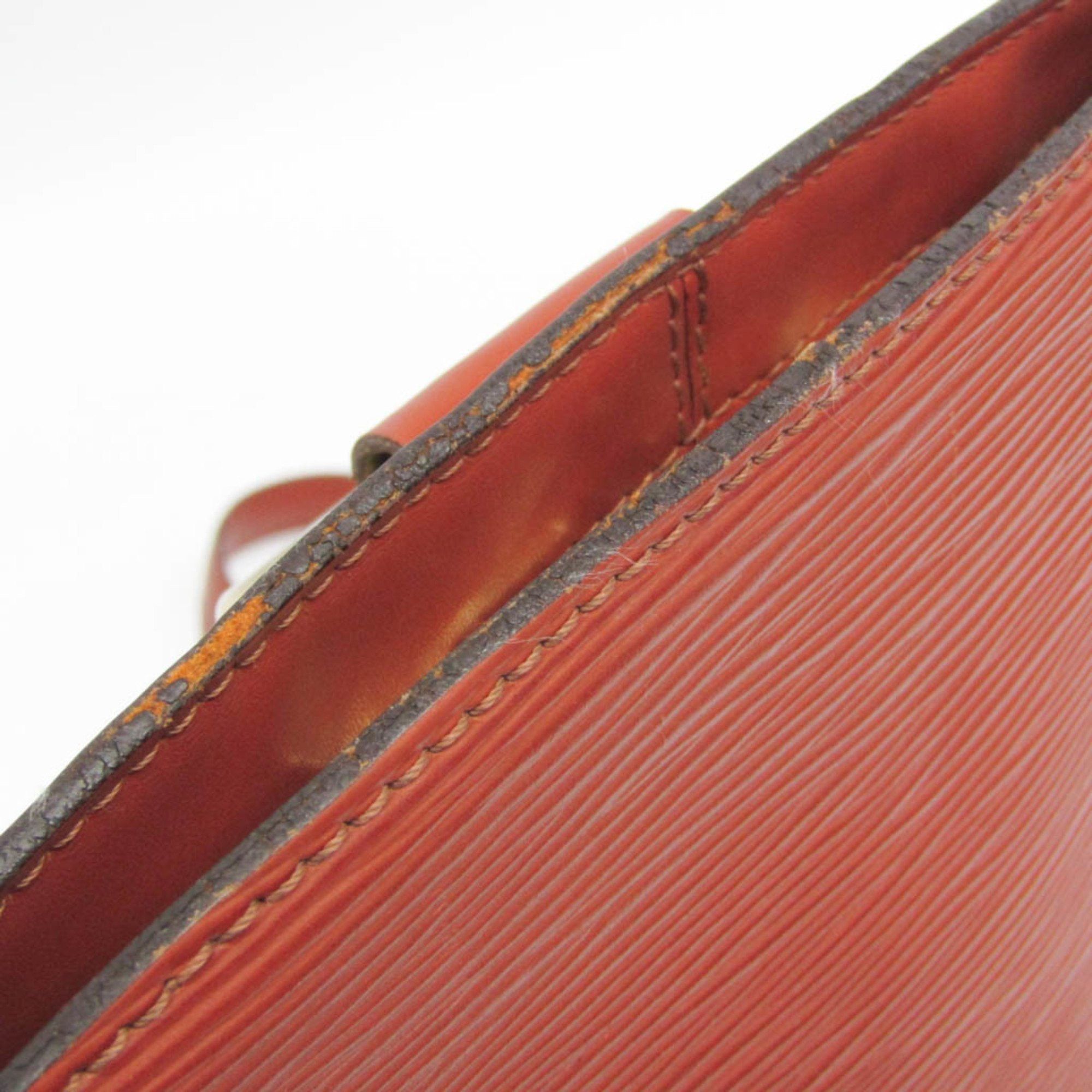 Louis Vuitton Louis Vuitton Epi Gobelin M52293 Women's Backpack Kenyan Brown Size ONE SIZE - 15 Thumbnail