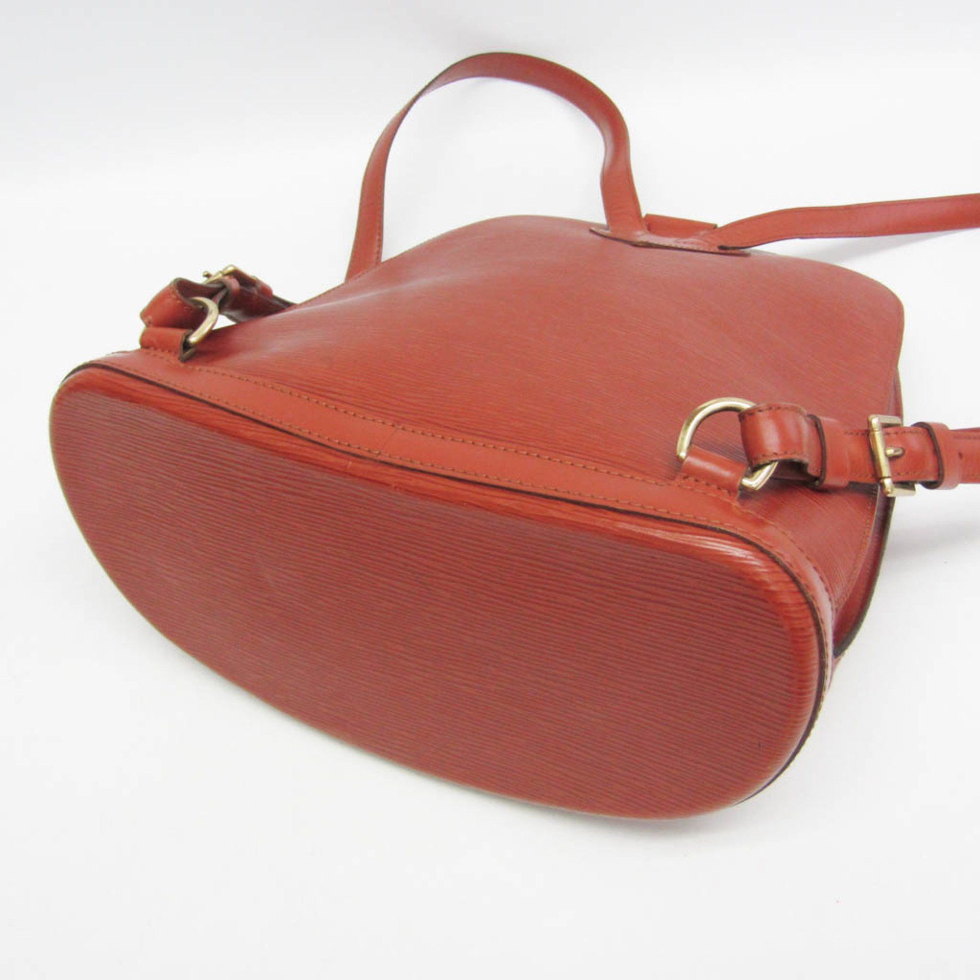 Louis Vuitton Louis Vuitton Epi Gobelin M52293 Women's Backpack Kenyan Brown Size ONE SIZE - 4 Thumbnail