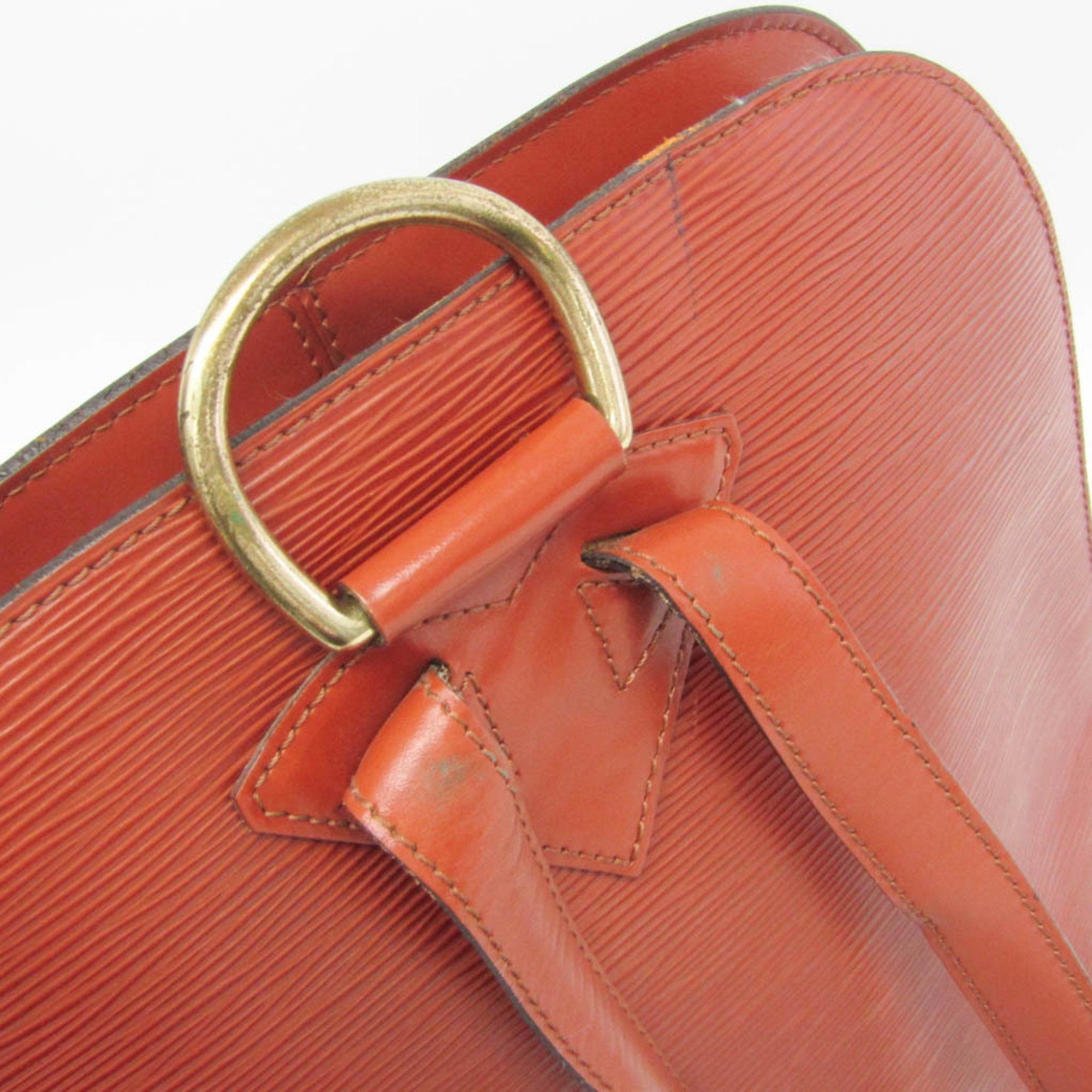 Louis Vuitton Louis Vuitton Epi Gobelin M52293 Women's Backpack Kenyan Brown Size ONE SIZE - 11 Thumbnail