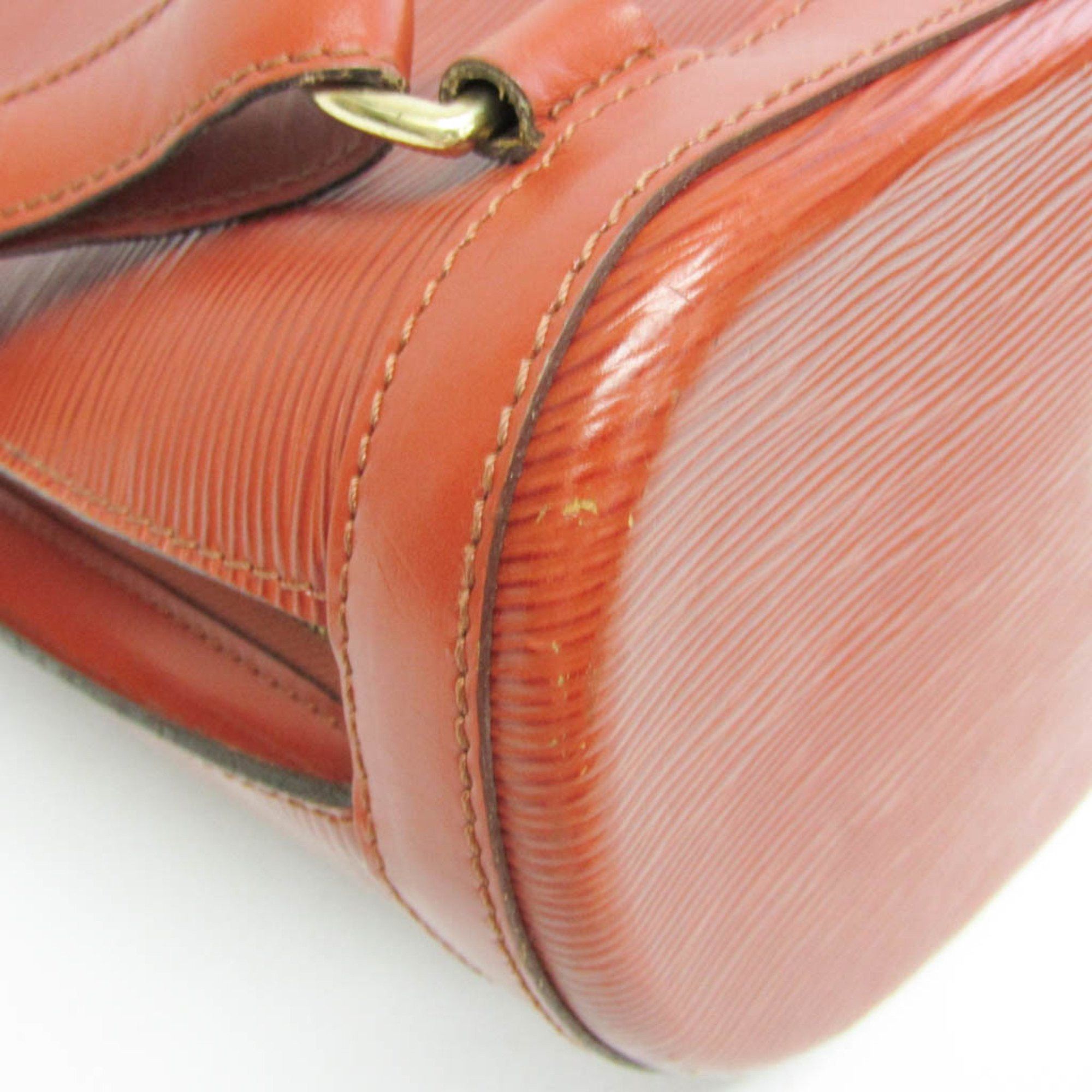 Louis Vuitton Louis Vuitton Epi Gobelin M52293 Women's Backpack Kenyan Brown Size ONE SIZE - 5 Thumbnail