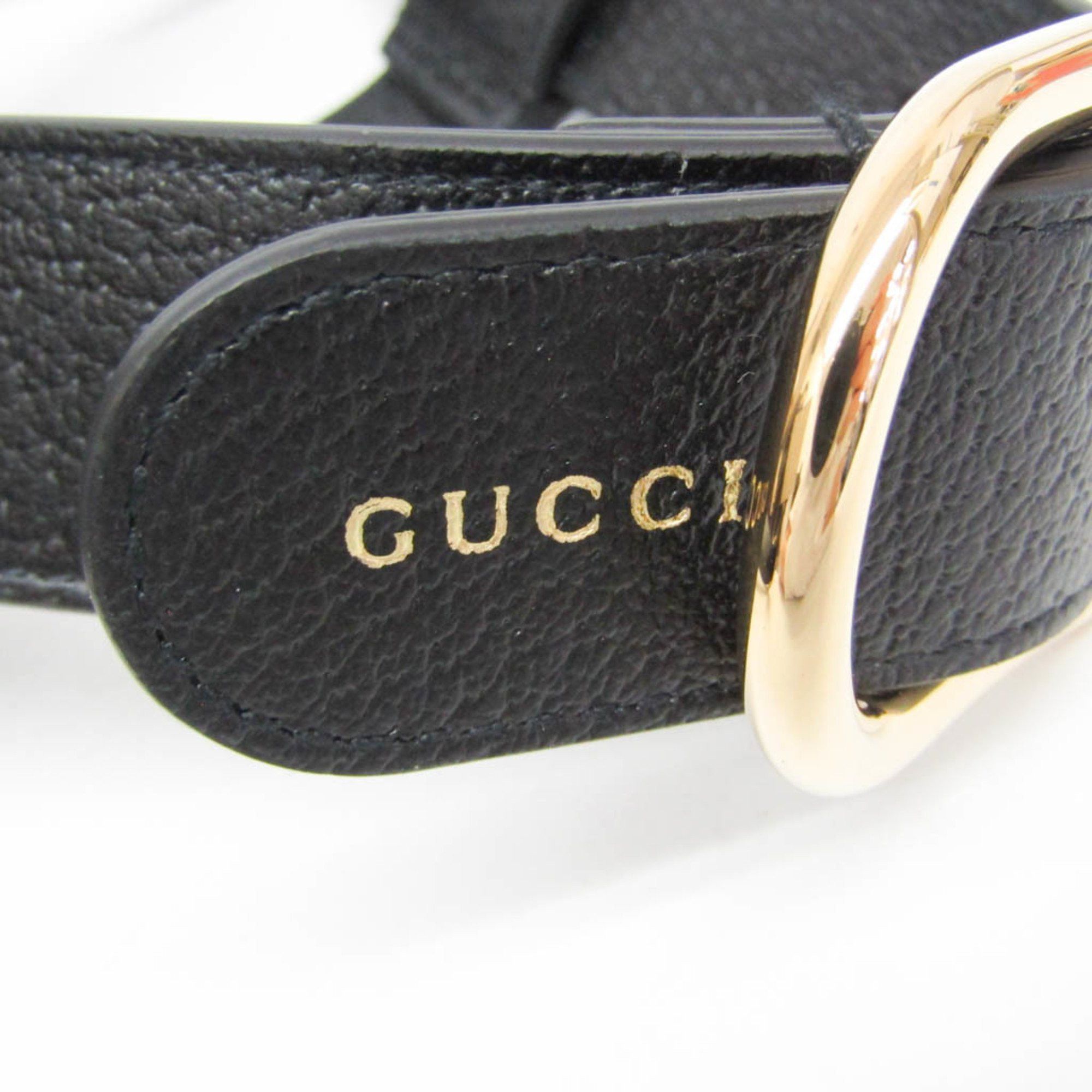 Gucci Gucci Interlocking G Pet Harness Large Size 695253 Dog Harness Leather Black Size ONE SIZE - 8 Thumbnail