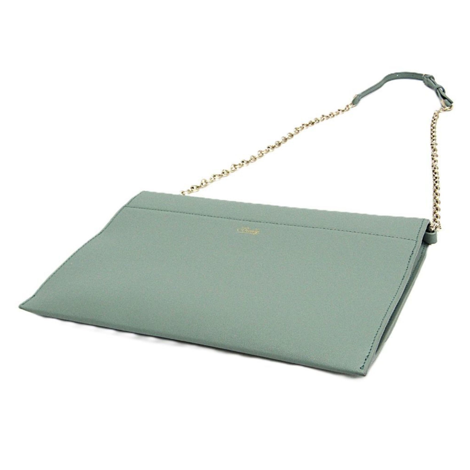 Bally Bally LEANN.O Chain Shoulder Bag Women's Leather Shoulder Bag Green Size ONE SIZE - 3 Thumbnail
