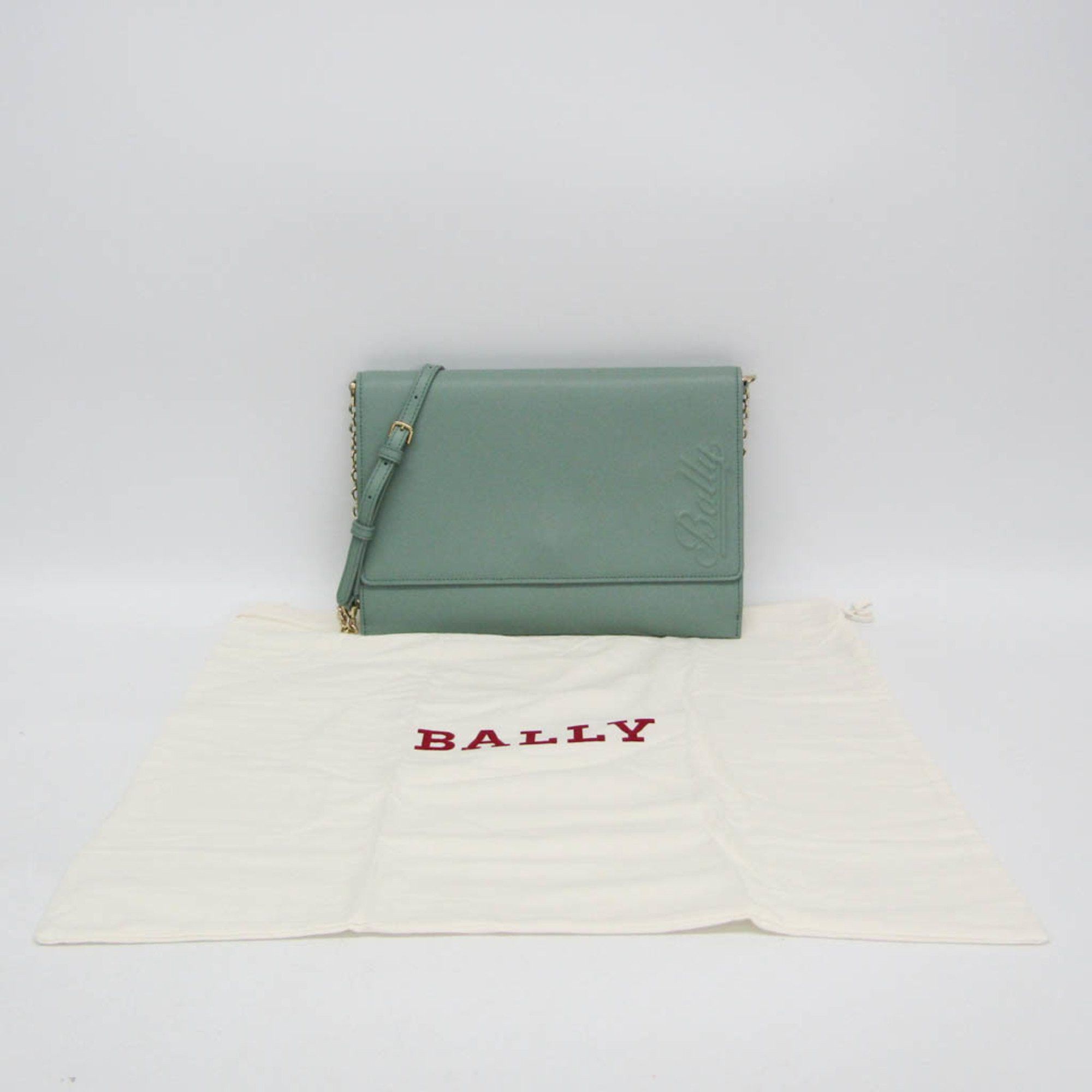 Bally Bally LEANN.O Chain Shoulder Bag Women's Leather Shoulder Bag Green Size ONE SIZE - 2 Thumbnail