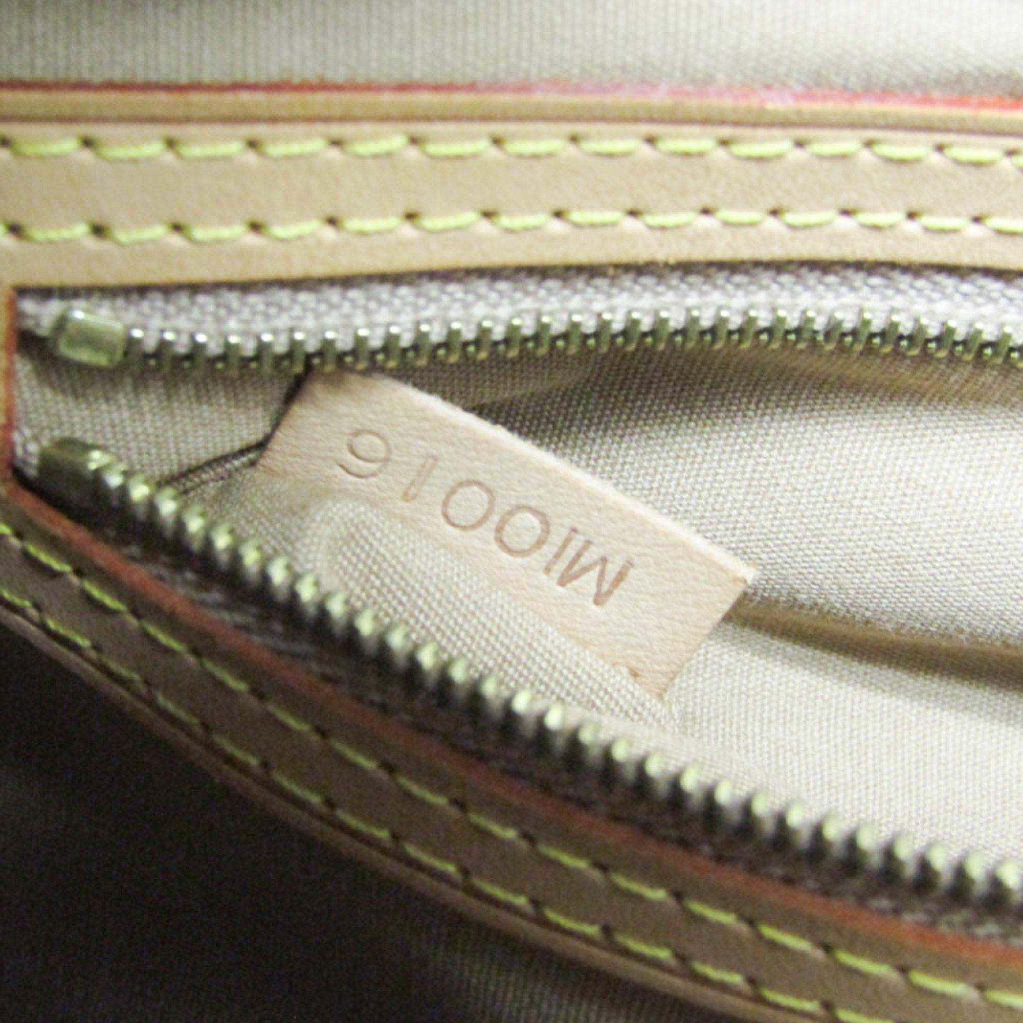 Louis Vuitton Louis Vuitton Monogram Vernis Reade PM M91334 Women's Handbag Noisette Size ONE SIZE - 12 Thumbnail