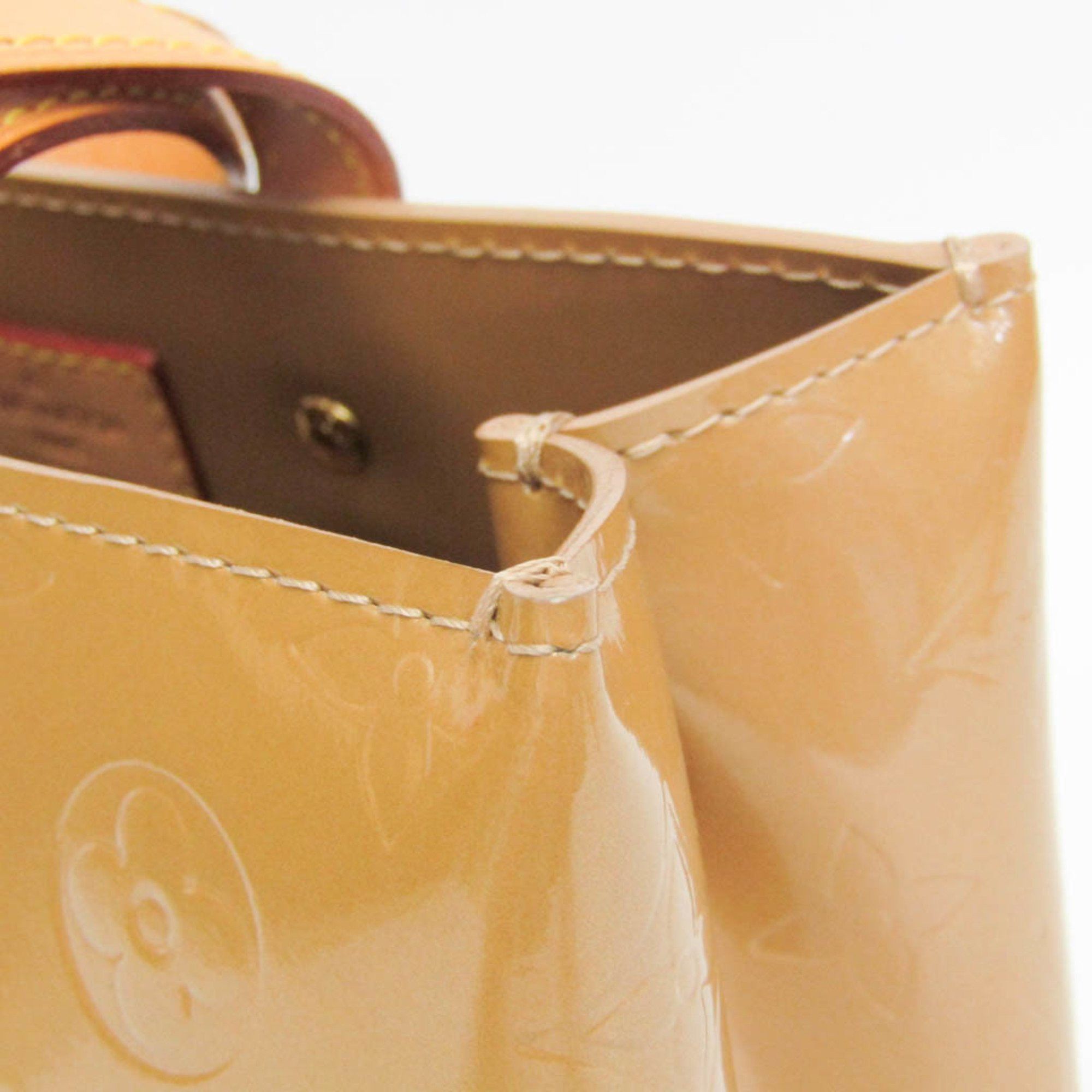 Louis Vuitton Louis Vuitton Monogram Vernis Reade PM M91334 Women's Handbag Noisette Size ONE SIZE - 8 Thumbnail