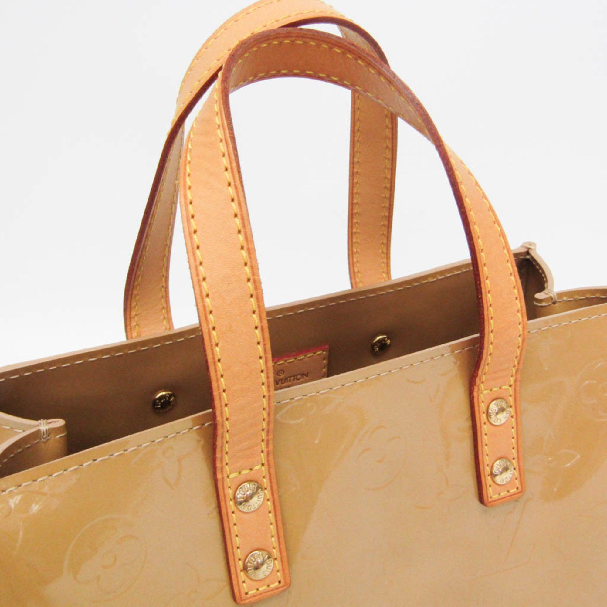 Louis Vuitton Louis Vuitton Monogram Vernis Reade PM M91334 Women's Handbag Noisette Size ONE SIZE - 9 Thumbnail