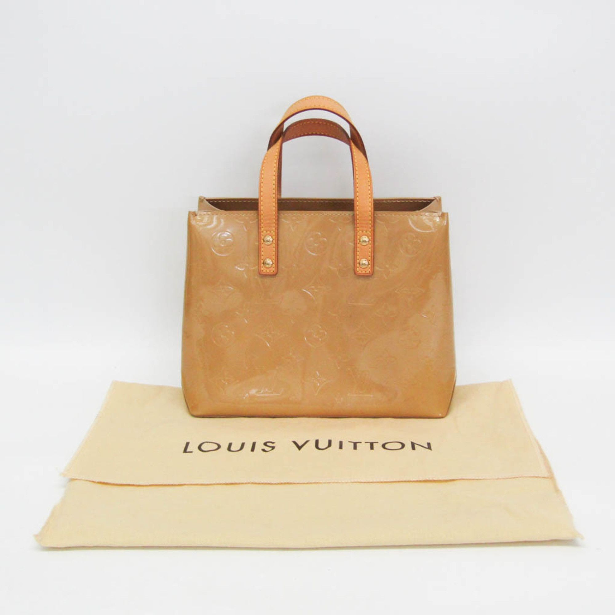 Louis Vuitton Louis Vuitton Monogram Vernis Reade PM M91334 Women's Handbag Noisette Size ONE SIZE - 2 Thumbnail