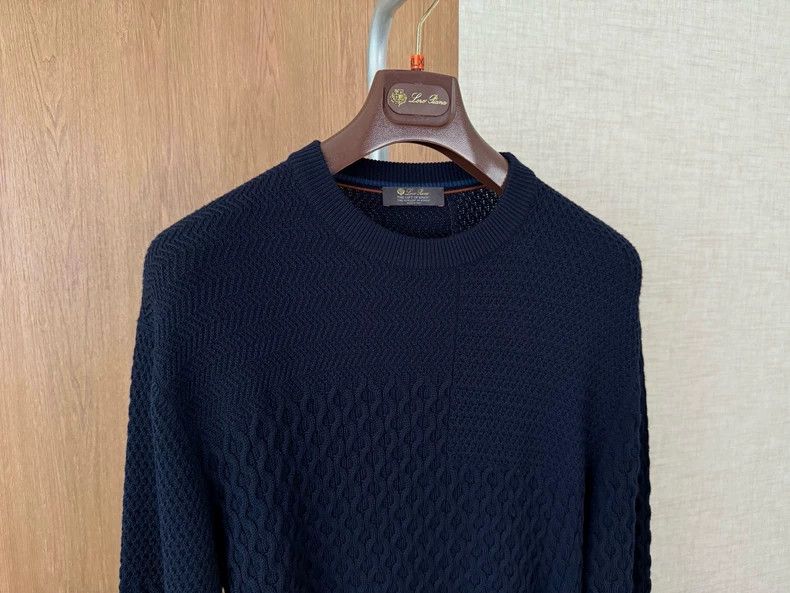 Loro Piana Loro Piana Thick Cable Knit Sweater Size US XL / EU 56 / 4 - 2 Thumbnail
