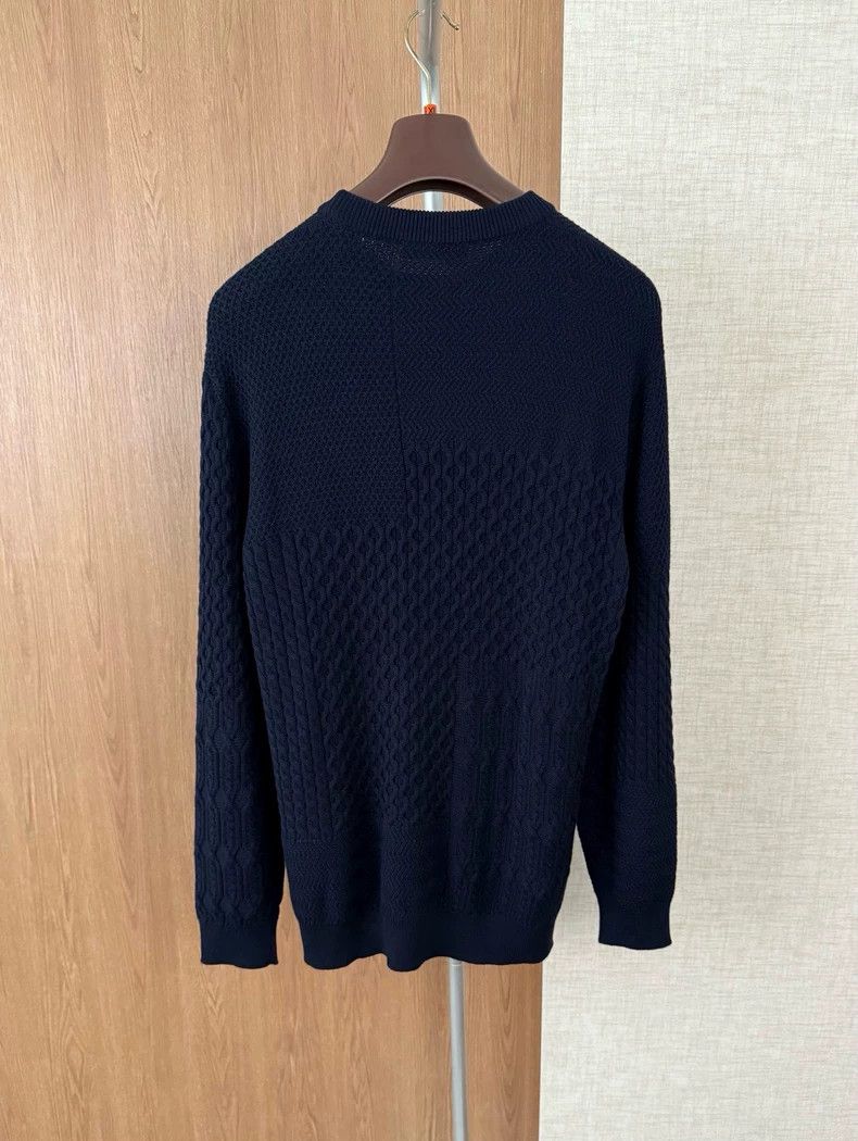 Loro Piana Loro Piana Thick Cable Knit Sweater Size US XL / EU 56 / 4 - 5 Thumbnail