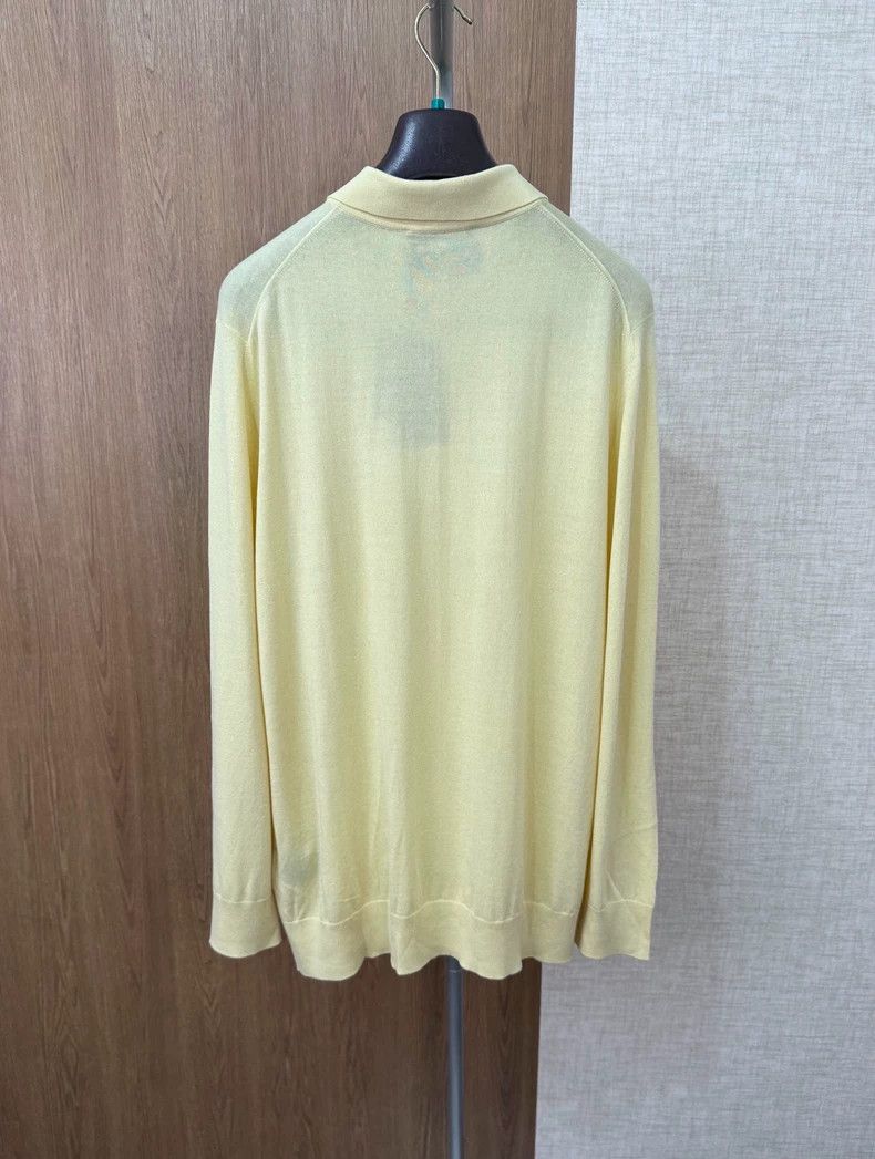 Loro Piana Loro Piana Vicuna Knit Polo Sweater Size US XL / EU 56 / 4 - 6 Thumbnail