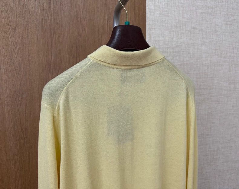 Loro Piana Loro Piana Vicuna Knit Polo Sweater Size US XL / EU 56 / 4 - 5 Thumbnail