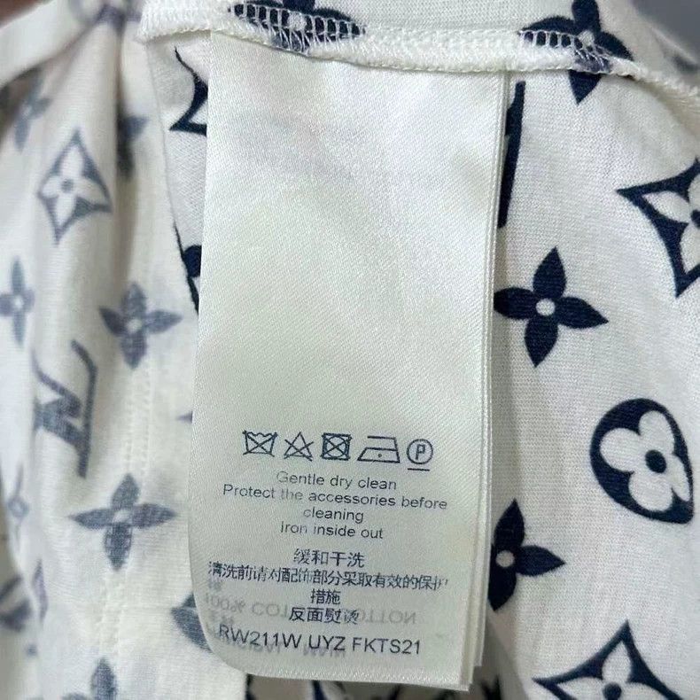 Louis Vuitton Louis Vuitton White Monogram Chain T-Shirt - dmc Size US XS / EU 42 / 0 - 5 Thumbnail