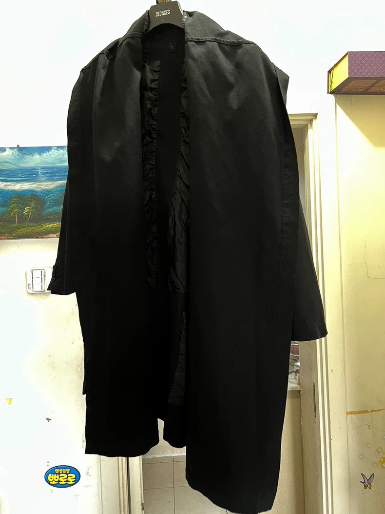 Comme des Garcons CDG Black Line Long Trench Coat S - dmc Size US S / EU 44-46 / 1 - 3 Thumbnail