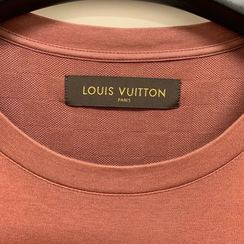 Louis Vuitton Louis Vuitton Red Short Sleeve T-Shirt - dmc Size US L / EU 52-54 / 3 - 2 Thumbnail