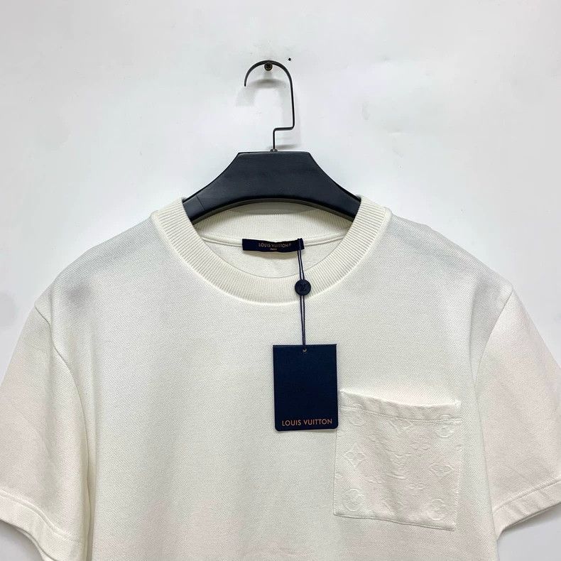 Louis Vuitton Louis Vuitton White Short Sleeve T-shirt - dmc Size US L / EU 52-54 / 3 - 3 Thumbnail