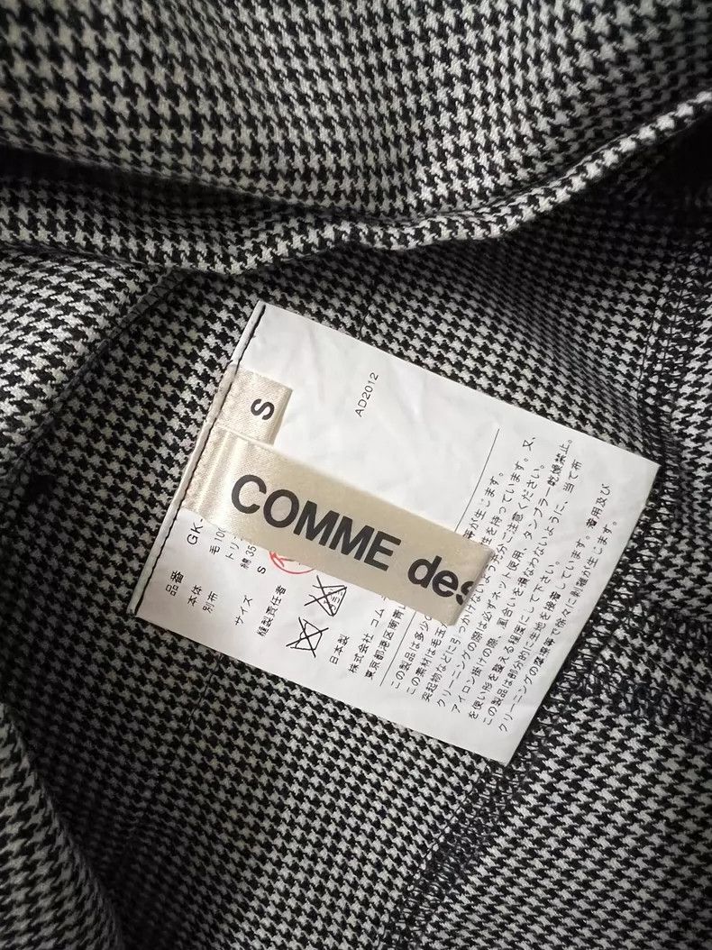 Comme des Garcons COMME des GARCONS Houndstooth Suspender Skirt - dmc Size US 34 / EU 50 - 9 Thumbnail
