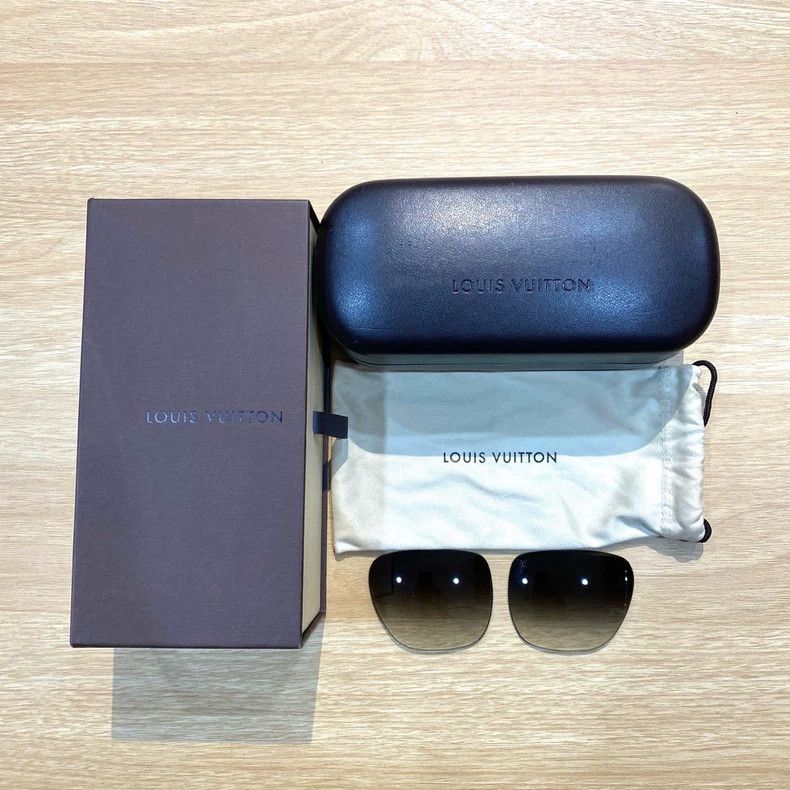 Louis Vuitton Louis Vuitton Tortoiseshell Sunglasses Z0648W - dmc Size ONE SIZE - 9 Thumbnail