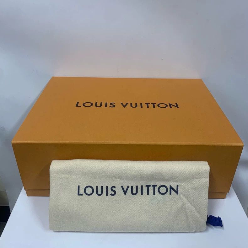 Louis Vuitton LV Trainer Red Yellow Leather Sneakers - dmc Size US 8 / EU 41 - 9 Thumbnail