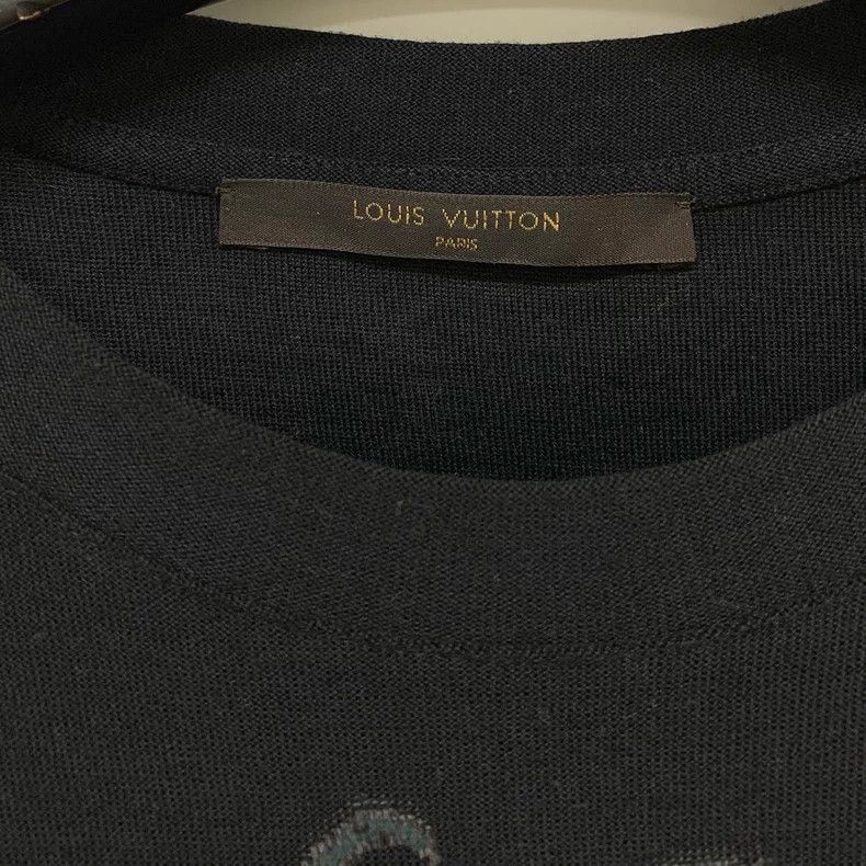 Louis Vuitton Louis Vuitton Black Panther Graphic Tee - dmc Size US M / EU 48-50 / 2 - 2 Thumbnail