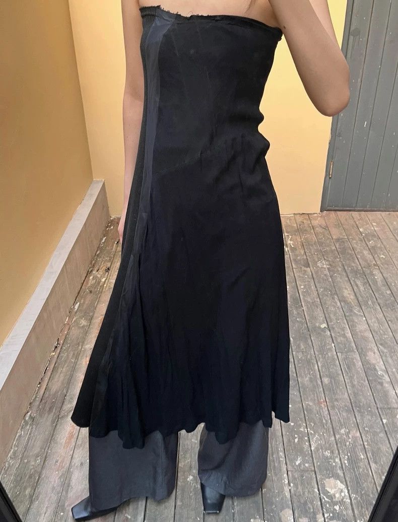 Comme Des Gargons Black Spliced Dress M - dmc