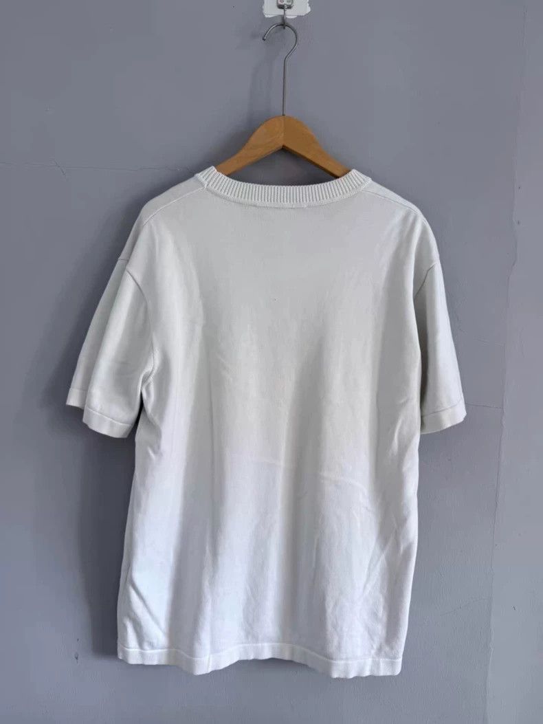 Louis Vuitton Louis Vuitton White Embroidered Knit Top XL - dmc Size US XL / EU 56 / 4 - 2 Thumbnail
