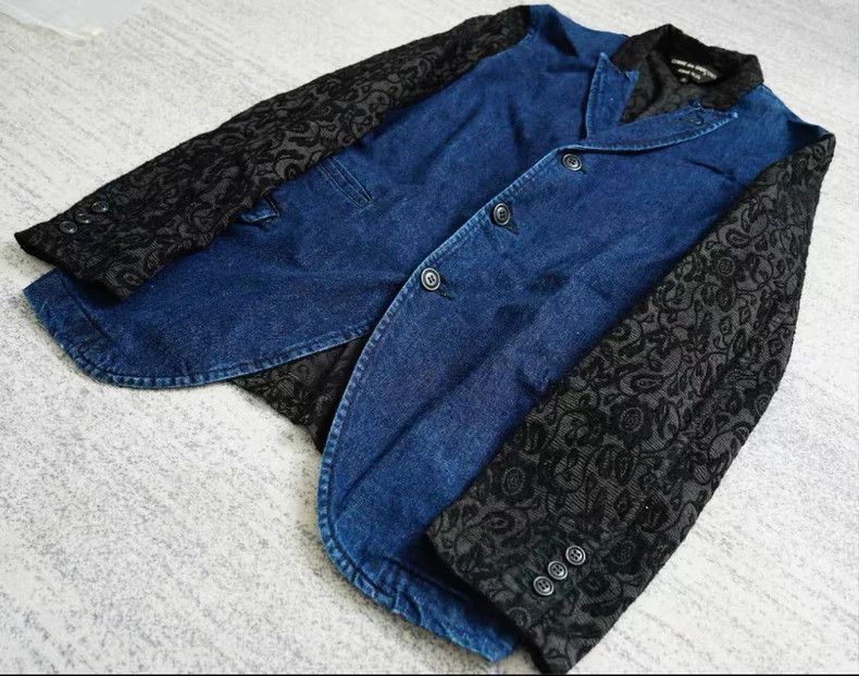 Comme des Garcons Comme des Garçons Homme Plus Gold Thread Jacket - dmc Size US S / EU 44-46 / 1 - 3 Thumbnail