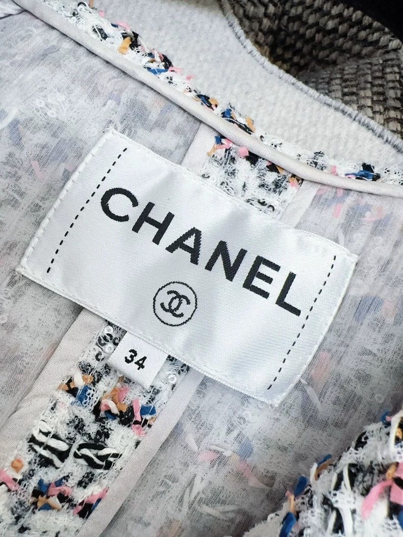 Chanel Chanel Tweed Sequin Coat with Belt - dmc Size US M / EU 48-50 / 2 - 9 Thumbnail