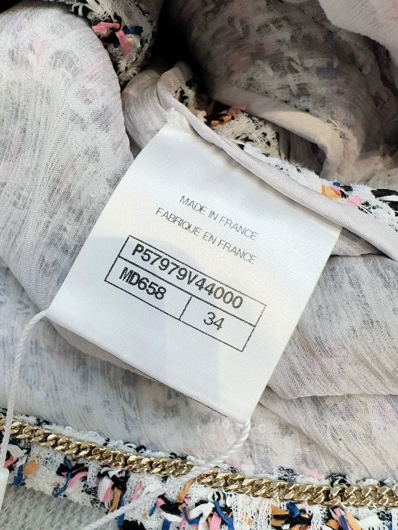 Chanel Chanel Tweed Sequin Coat with Belt - dmc Size US M / EU 48-50 / 2 - 7 Thumbnail