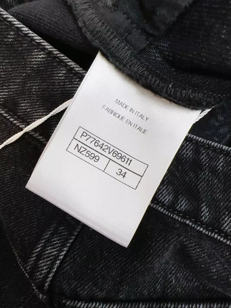 Chanel Chanel 24A Black Denim Jeans - dmc Size US 34 / EU 50 - 6 Thumbnail