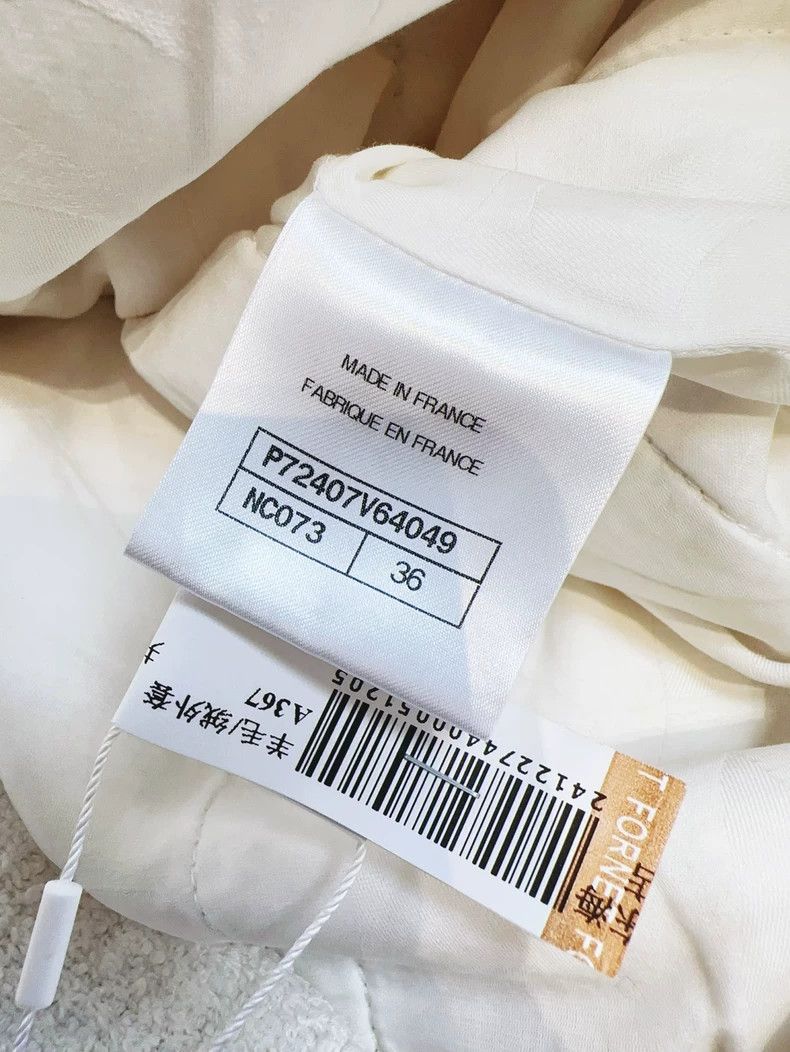 Chanel Chanel 22P White Long Jacket - dmc Size US M / EU 48-50 / 2 - 5 Thumbnail