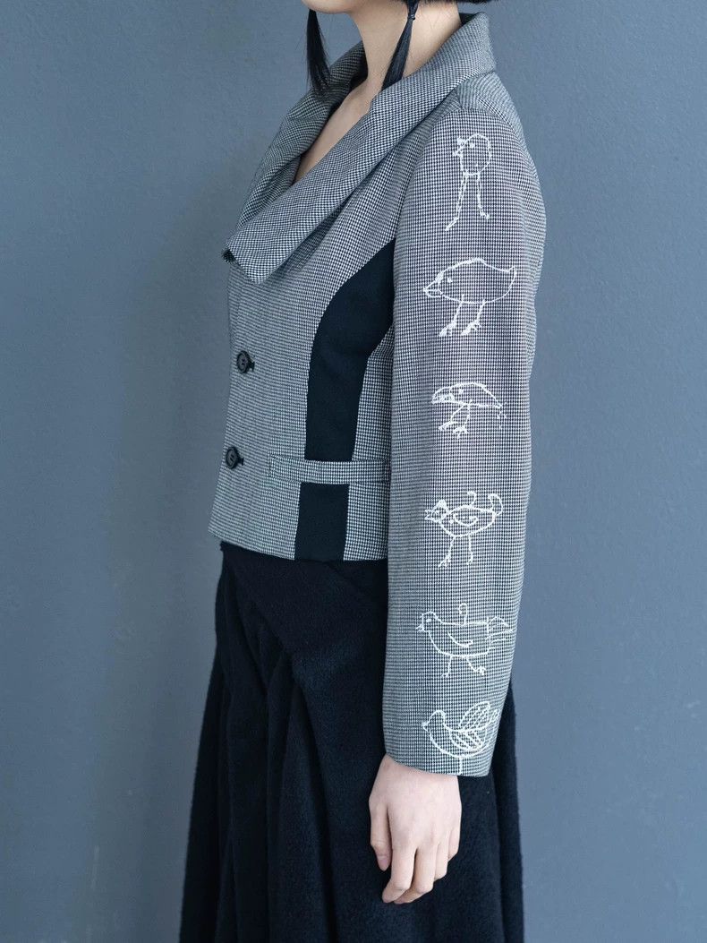 Comme des Garcons COMME des GARCONS 1989 AW Bird Graffiti Jacket - dmc Size US S / EU 44-46 / 1 - 8 Thumbnail
