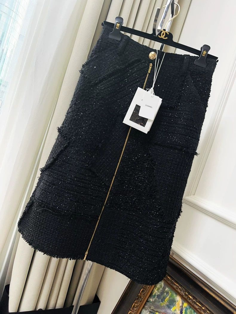 Chanel Chanel 20k Equestrian Tweed Skirt - dmc Size US 38 / EU 54 - 7 Thumbnail