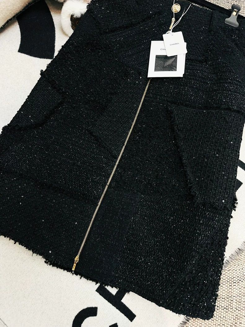 Chanel Chanel 20k Equestrian Tweed Skirt - dmc Size US 38 / EU 54 - 2 Thumbnail