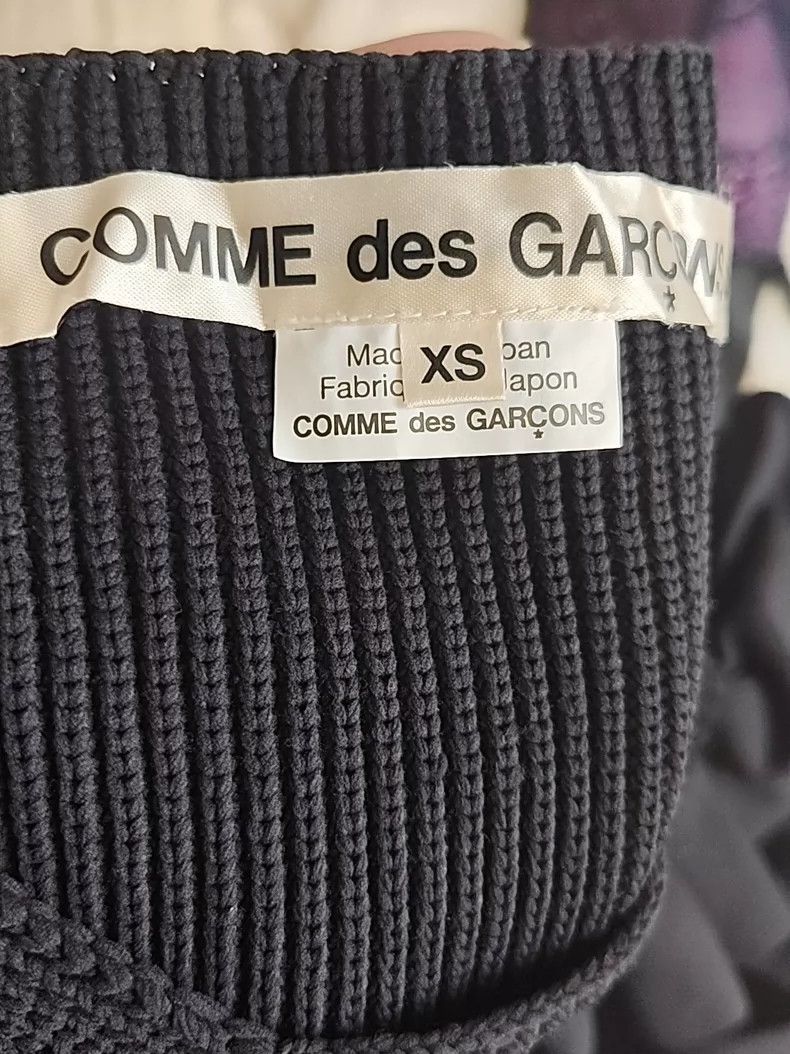 Comme des Garcons Comme des Garçons Ruffled Black Sweater - dmc Size US M / EU 48-50 / 2 - 3 Thumbnail