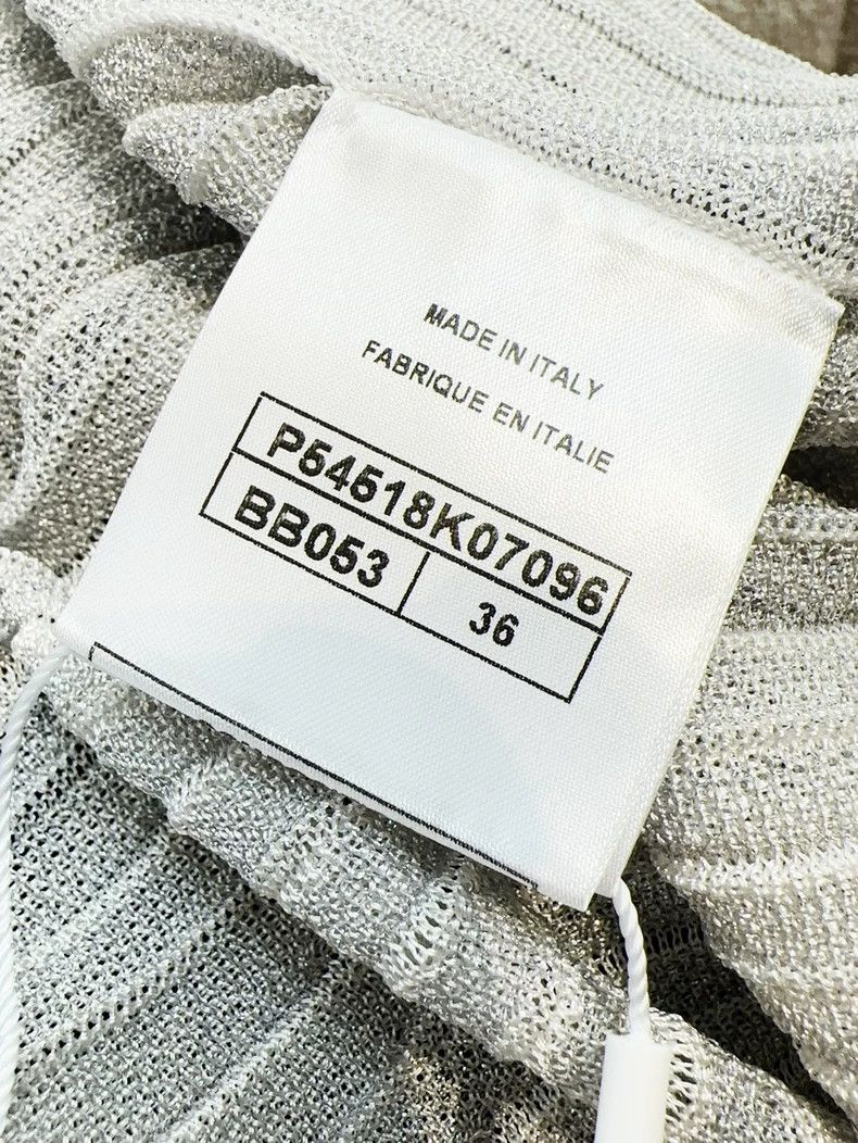 Chanel Chanel Gray Long Sleeve Maxi Dress - dmc Size US 36 / EU 52 - 5 Thumbnail