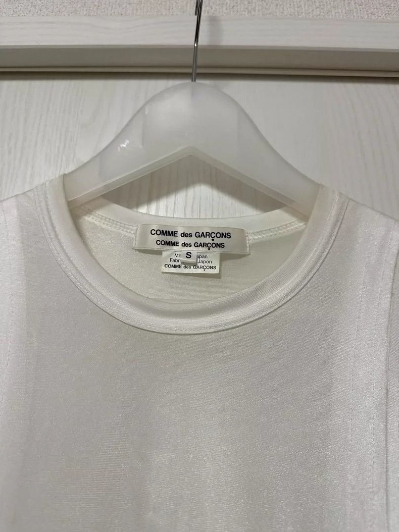 Comme des Garcons Comme des Garcons Comcom White Ruffled Dress - dmc Size US XS / EU 42 / 0 - 2 Thumbnail