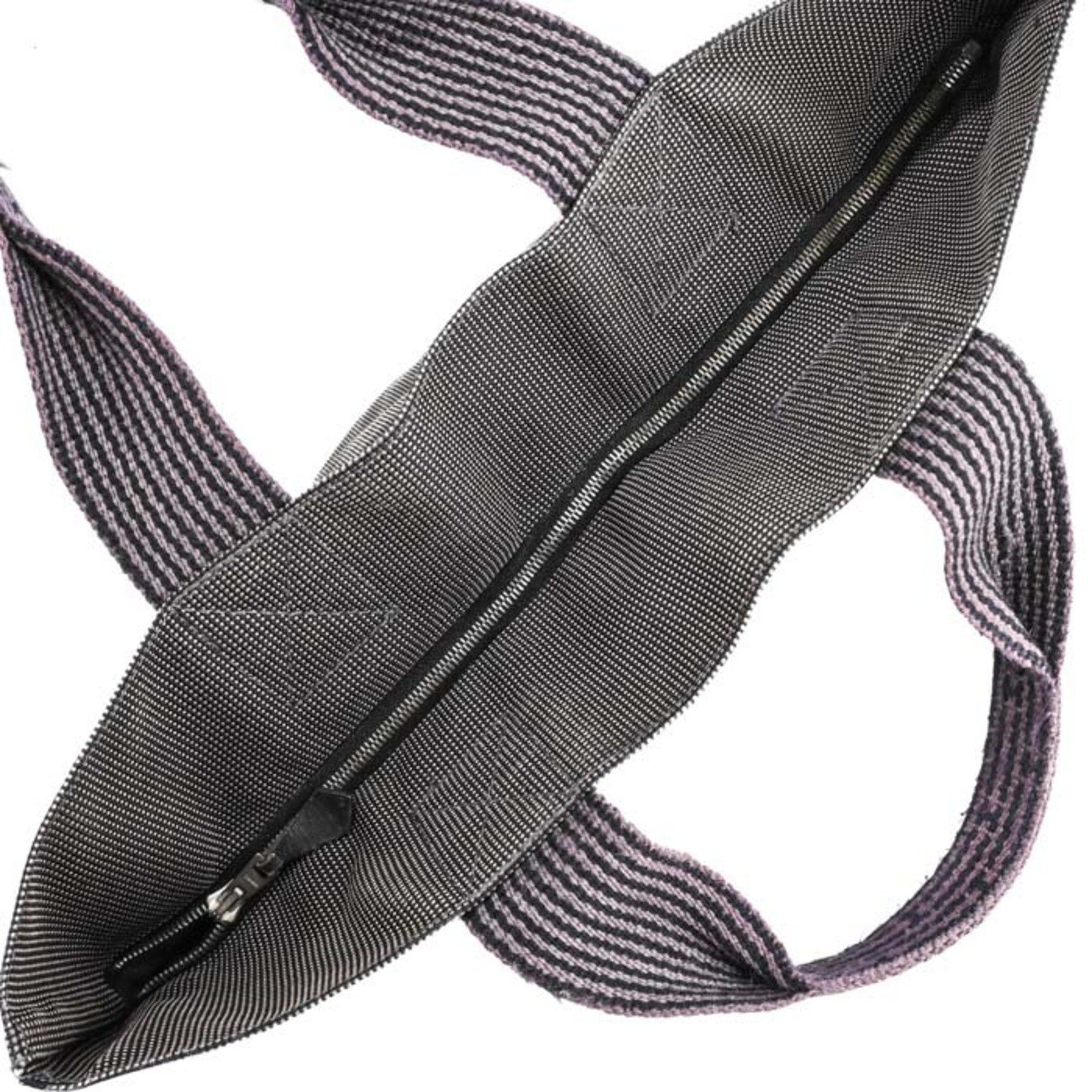 Hermes HERMES Air Line Cabas Tote Bag, Canvas, Gray and Khaki Size ONE SIZE - 10 Thumbnail