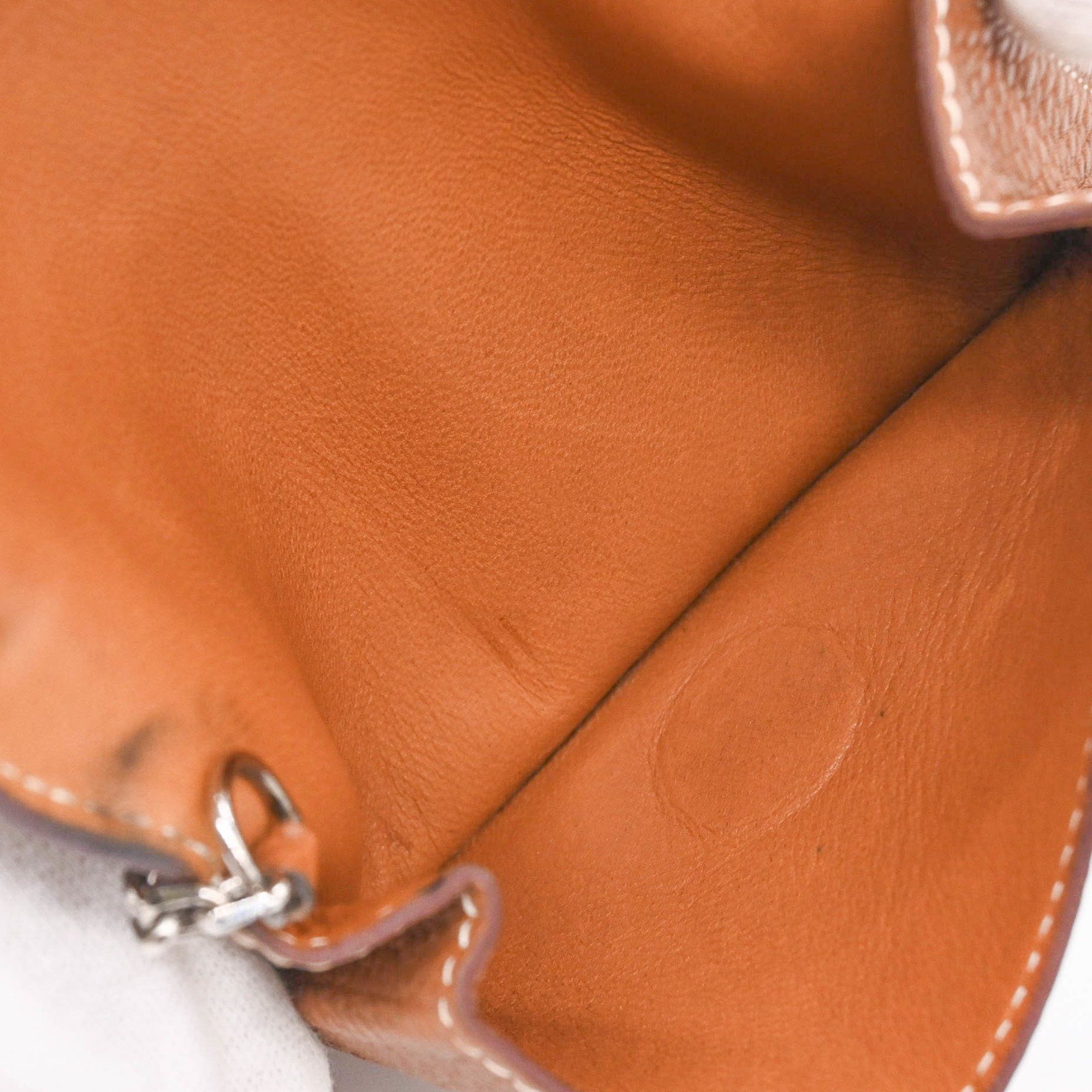 Hermes HERMES Dogon Wallet, Togo Leather, Bifold, Taurillon Clemence Gold, #□H Size ONE SIZE - 11 Thumbnail